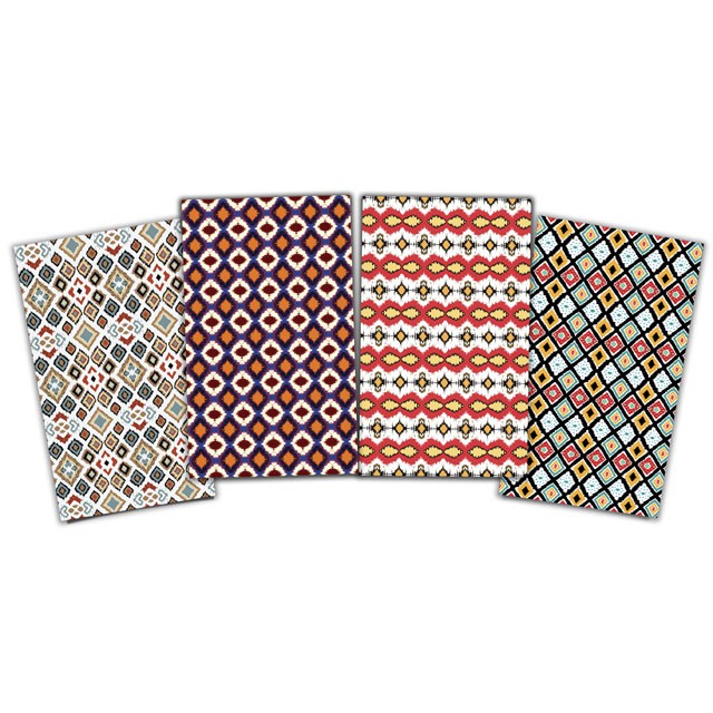 Grosir Kertas Kado KIKY / Bungkus kado Motif Batik random - 1 pack