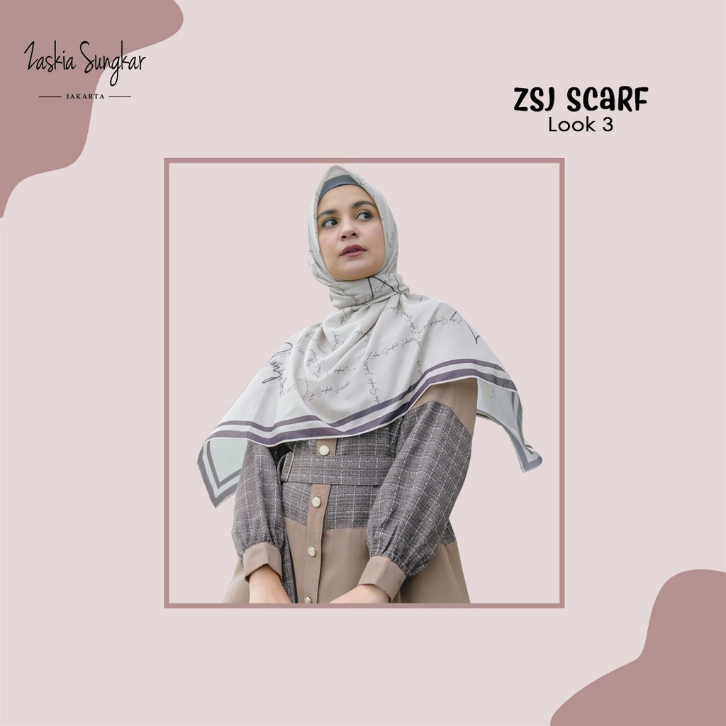 

ZSJ-Scarf Look 3 Cream