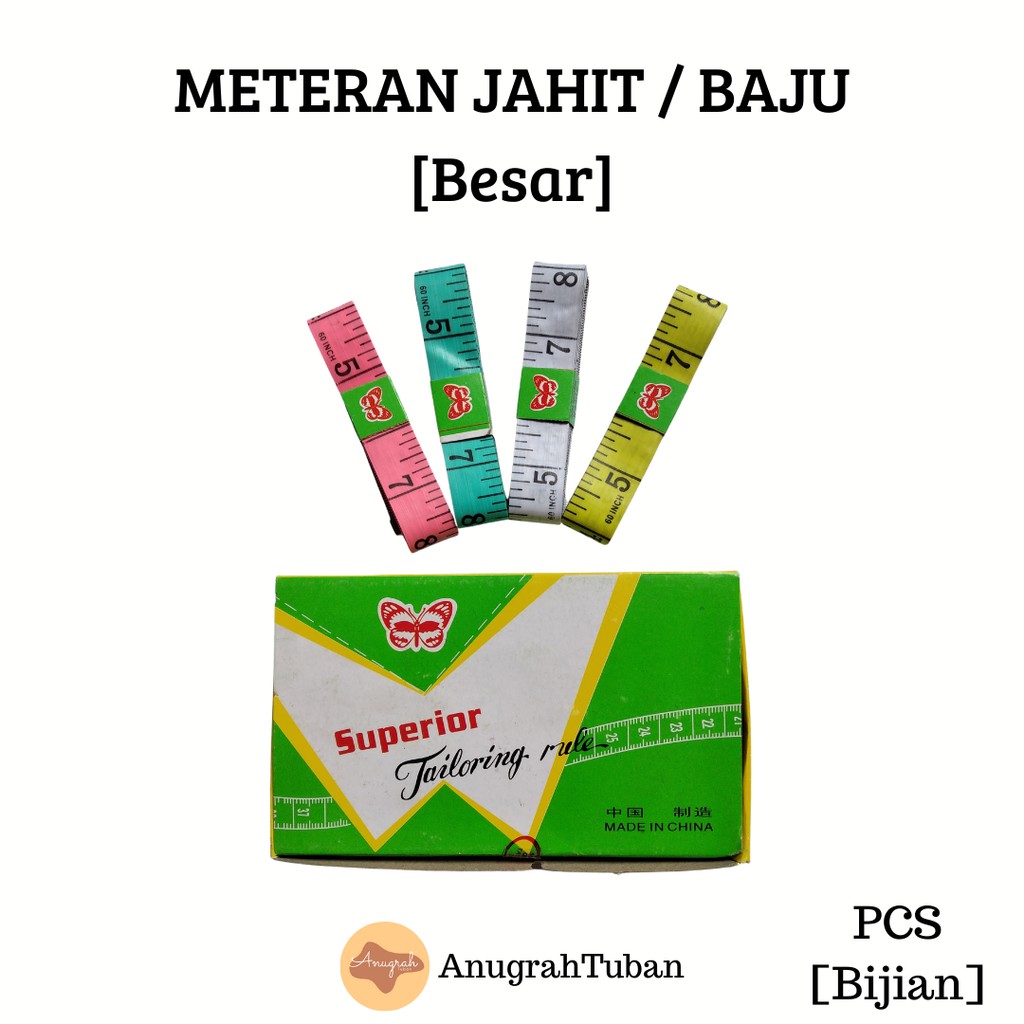 Meteran Jahit / Baju / Metelin [Besar]
