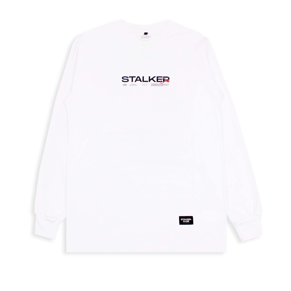 Stalker Longsleeve / Kaos Lengan Panjang - Problem Solve Putih