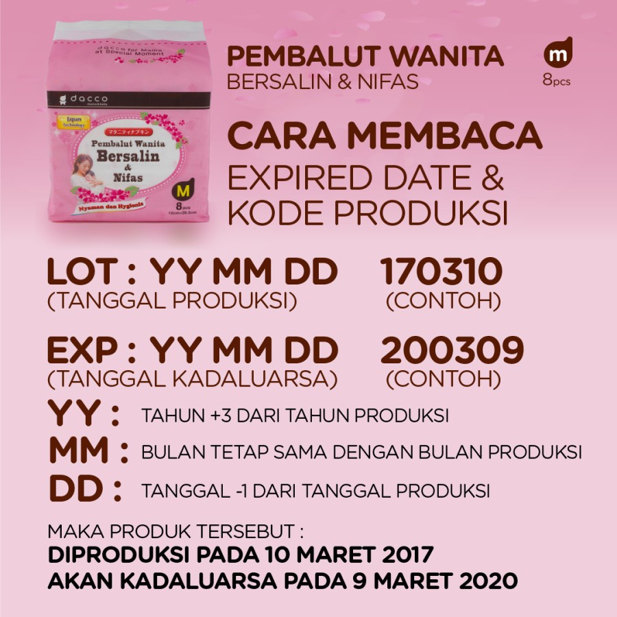 Dacco Pembalut Wanita Bersalin &amp; NIFAS