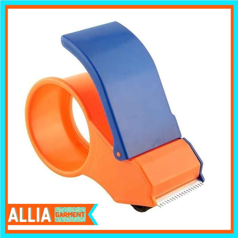 

Dispenser Tempat Lakban 2" INCH Pemotong Isolasi Tape Cutter Plastik