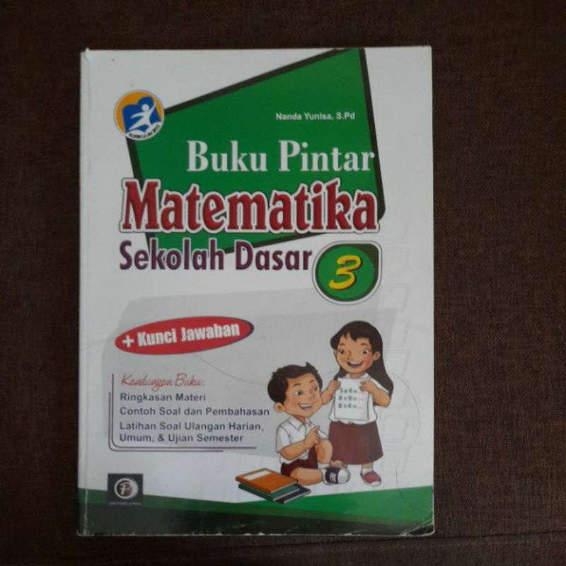 

buku pintar matematika sekolah dasar kelas 3