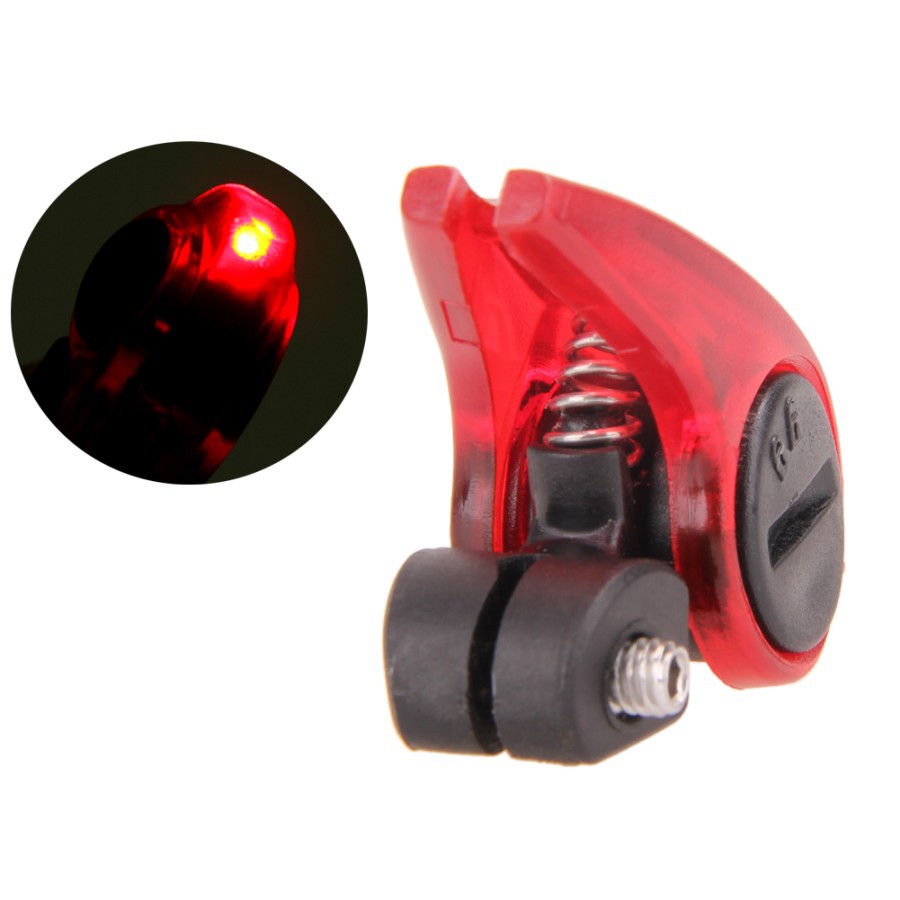 YGRETTE - LED LAMPU REM SEPEDA Bike Brake Light Portable Mini Mount Tail Rear Bicycle Lights