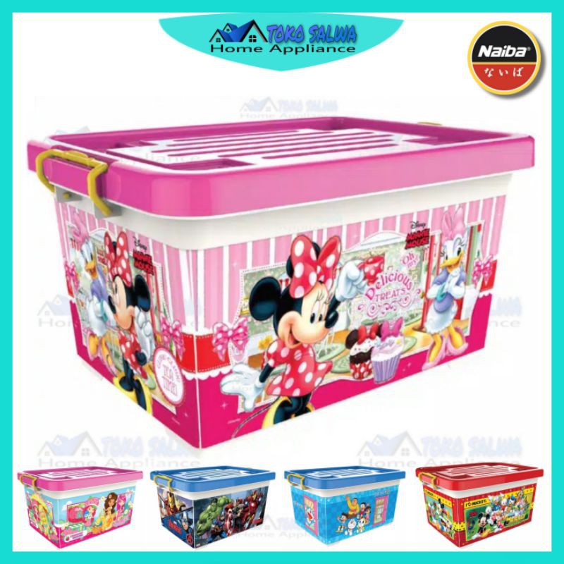 Container Box karakter NAIBA / box plastik serbaguna