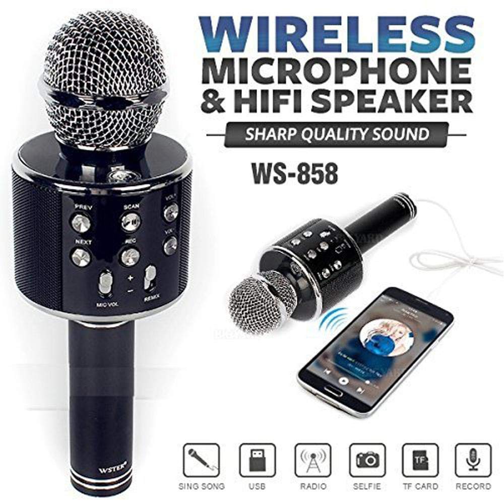 Microphone Wireless Wster WS-858 Original 100%