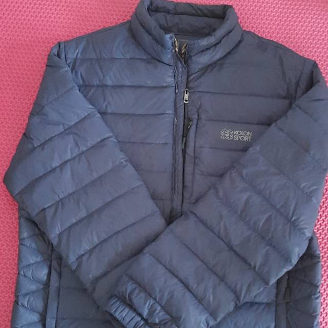 Jaket bulu angsa kolon sport