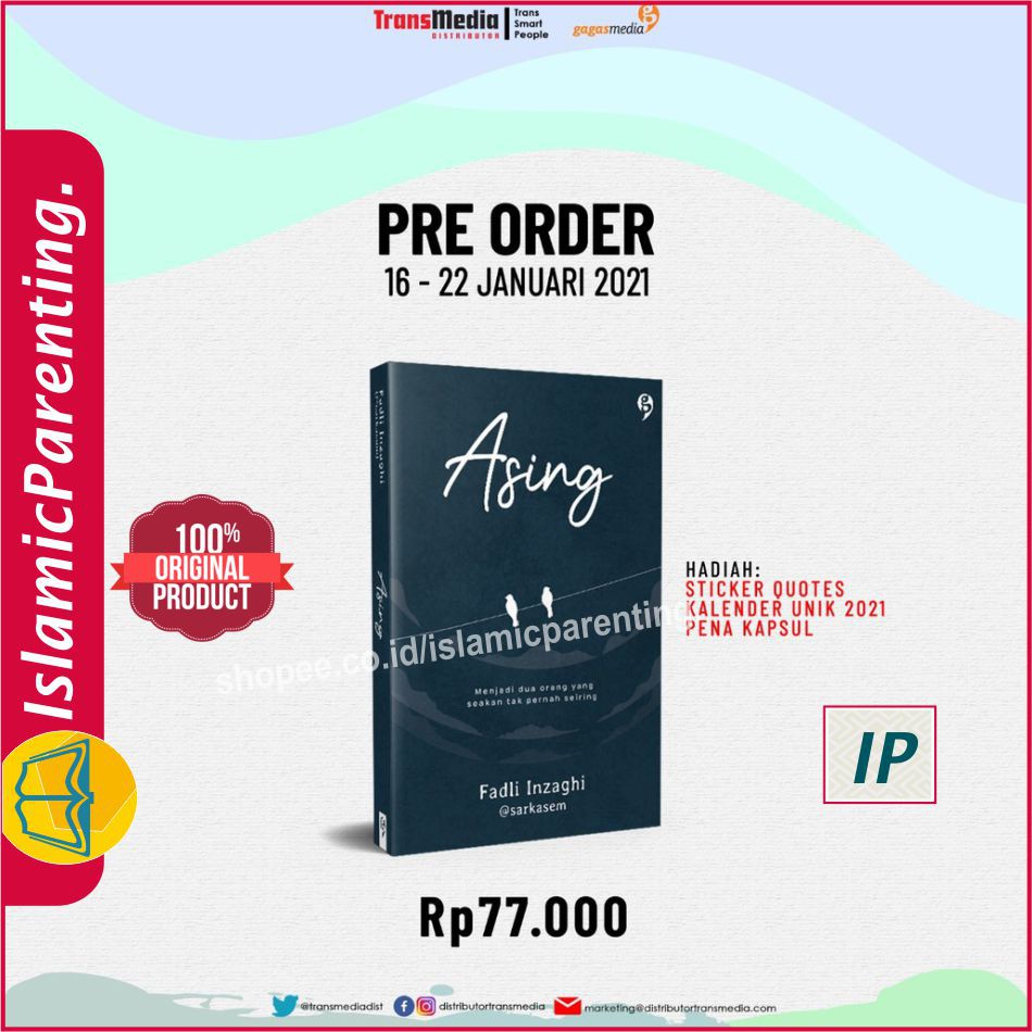 

PRE ORDER ASING + STIKER + KALENDER 2021 + PENA