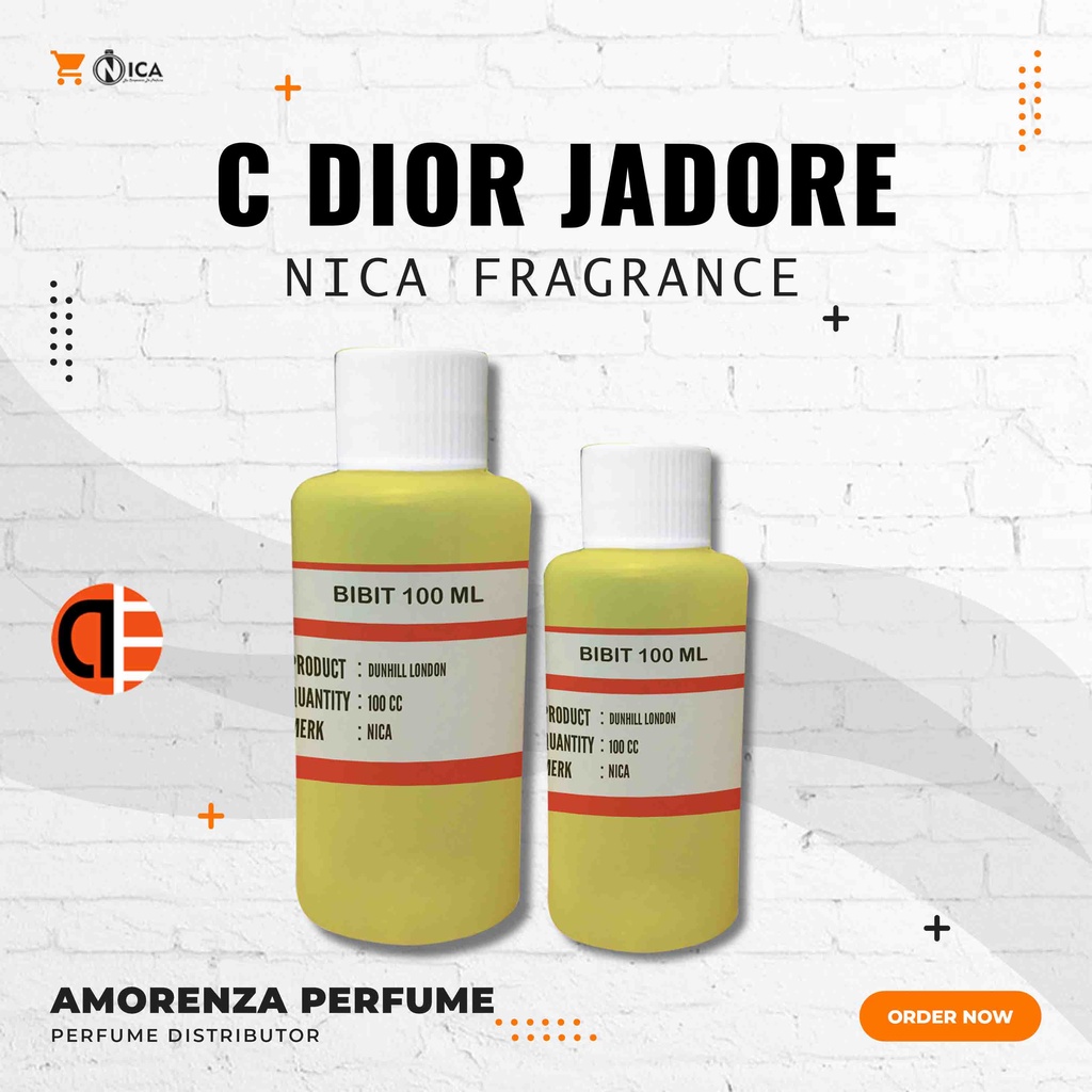 Bibit Parfum Murni C.DI0R JAD0RE - JADORA Nica Fragrance 100ml