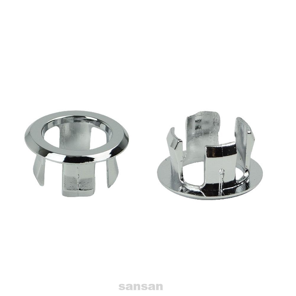 10pcs Trim Insert Kitchen Bathroom Basin Plastic Overflow Ring 10pcs Trim Insert Kitchen Bathroom Basin Plastic Overflow Ring