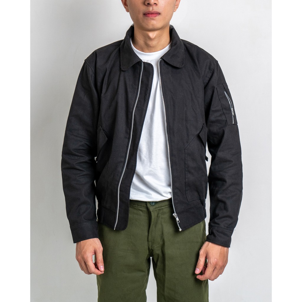 PAD Flight Jacket - Black