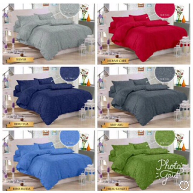 Sprei royal polos emboss uk 180t30