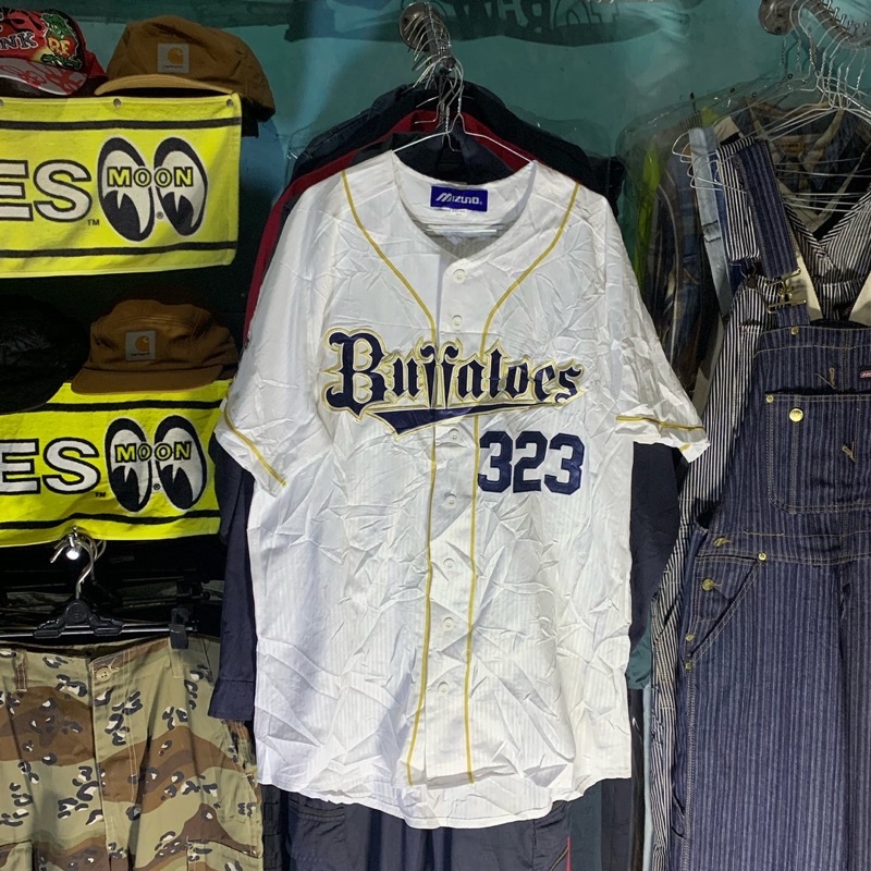 Orix Buffaloes Jersey Baseball By Mizuno
