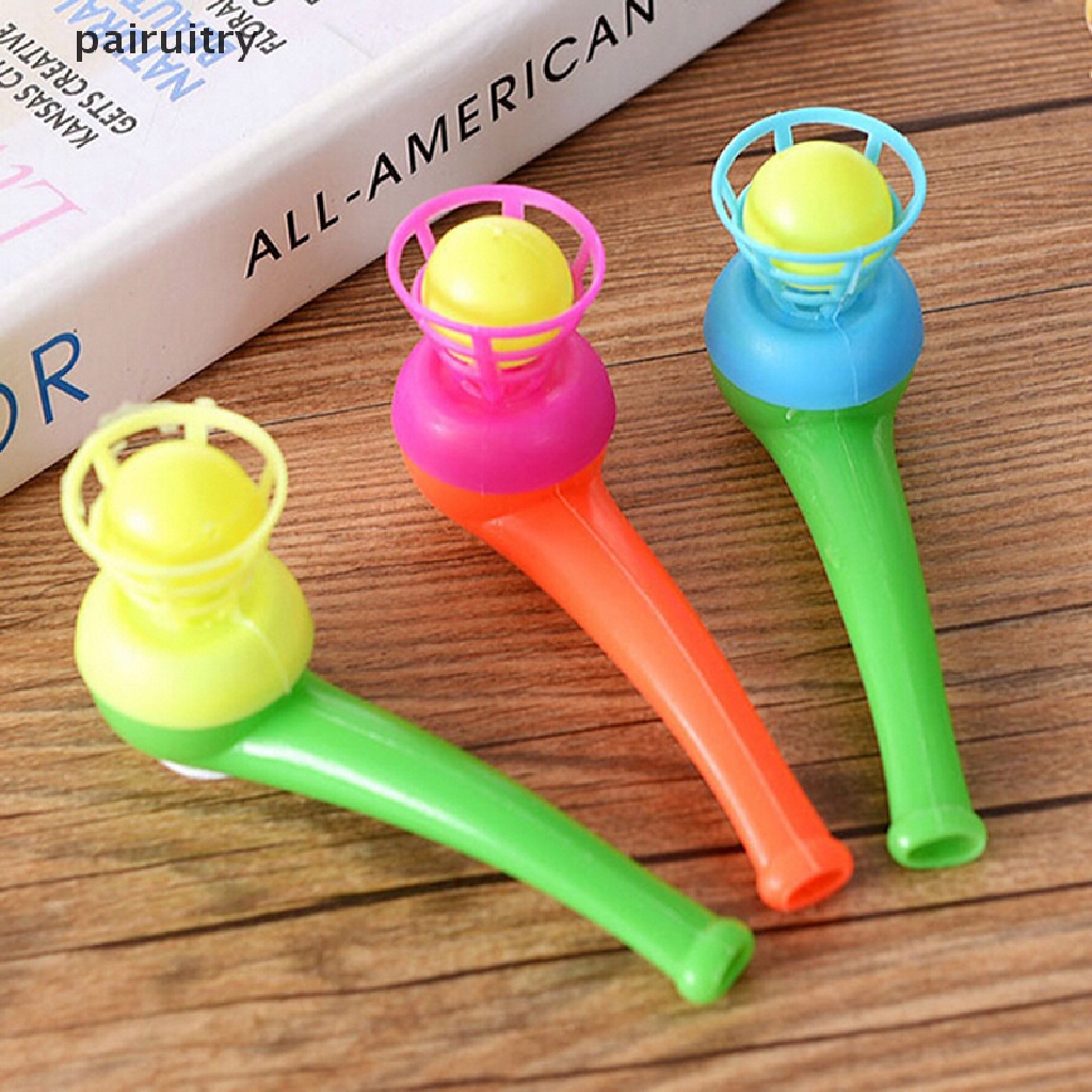 Prt 3Pcs Mainan Pipa Tiup Bola Melayang Ajaib Untuk Hadiah Anak PRT