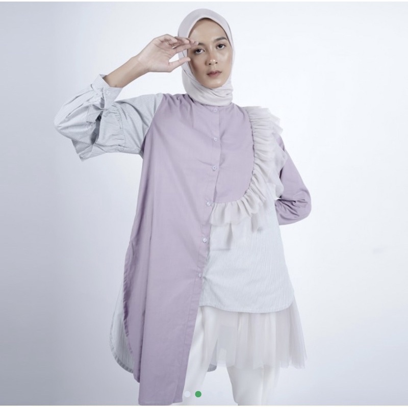 Jenna & Kaia Frida Tunik Purple - L