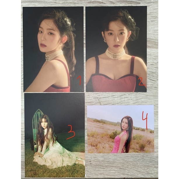 Red Velvet Irene Postcard Irene Photobook Irene Photocard La Rouge Concert
