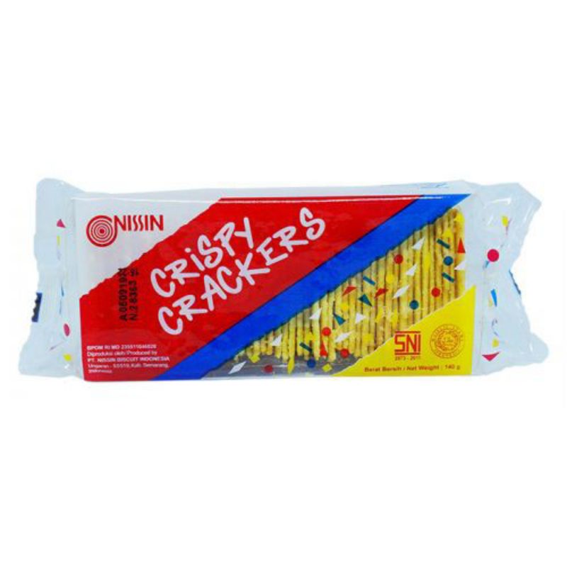 

Nissin crispy cracker original 140gr