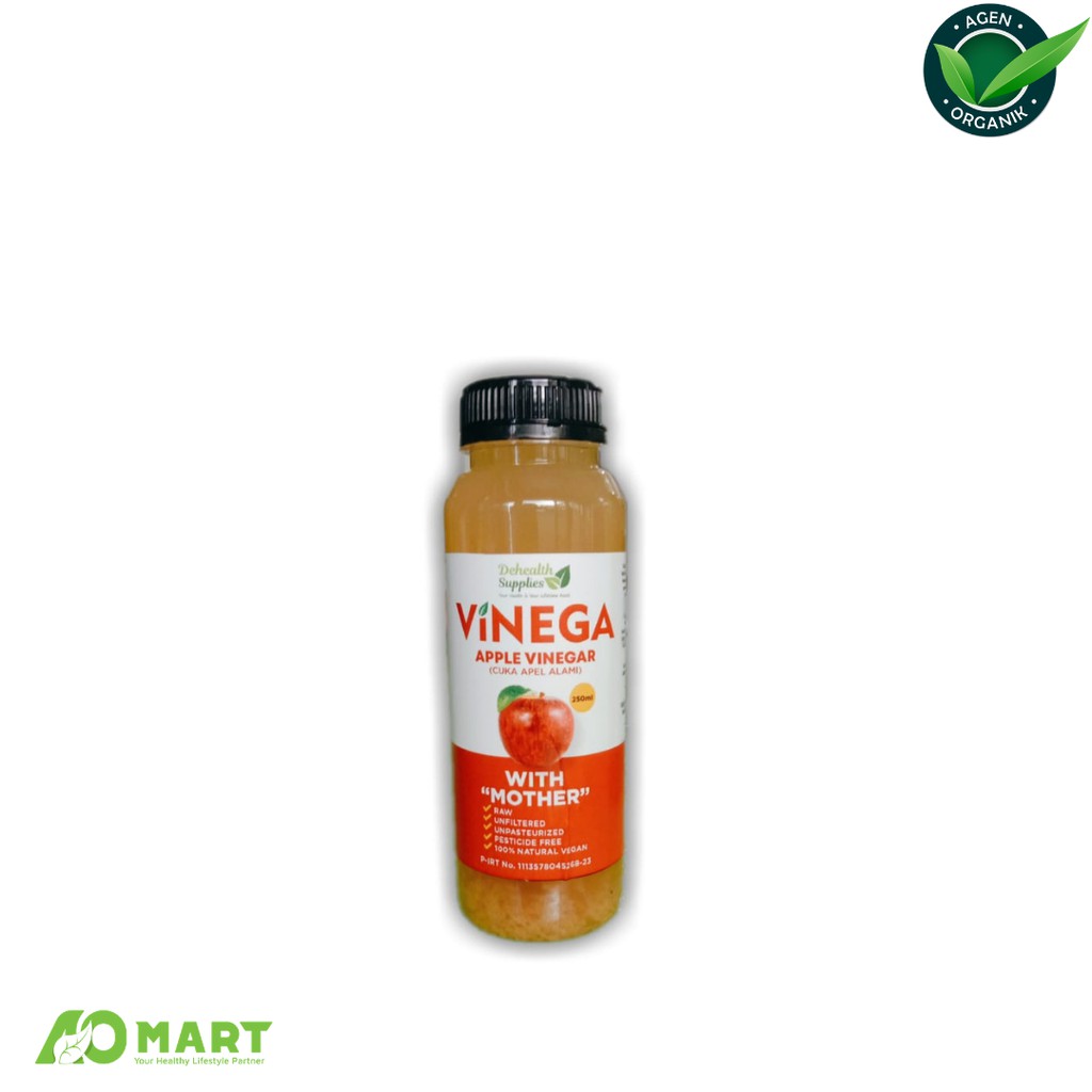 

Finega Cuka Apel Dehealth Supplies/ Appel Vinegar 250ml