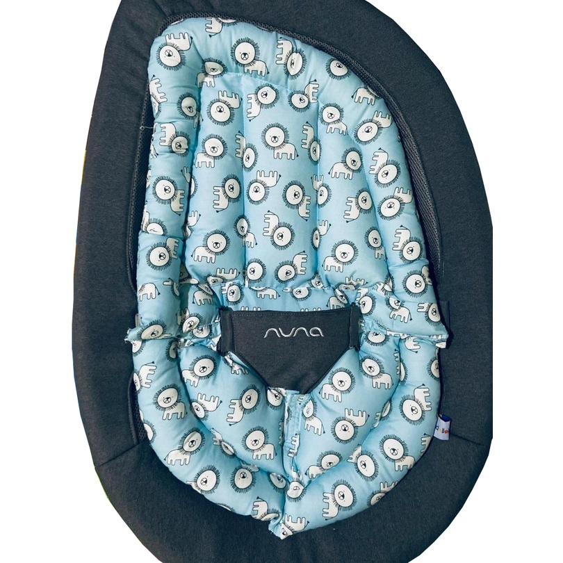 Alas Nuna Bantal Duduk Untuk Bouncer Nuna Leaf, Nuna Curv, Nuna Grow Suited Edition Moms Mamaroo Silver Plus Empuk Lembut Jumbo Premium Murah Berkualitas Persiapan Bayi Baru Lahir Newborn Baby, Ibu Hamil, Melahirkan dan Ibu Menyusui Bayi Merek Ndollolo