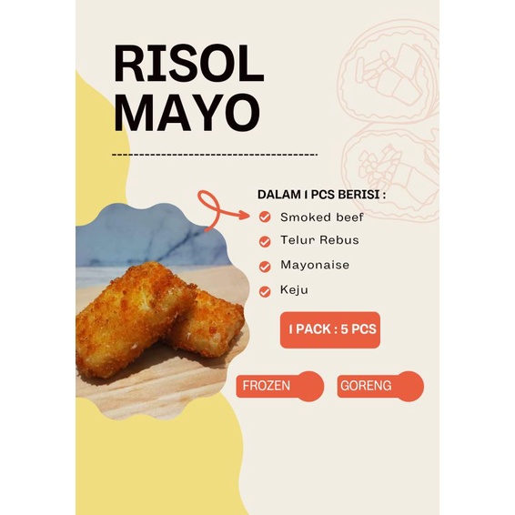 

RISOL Mayo By Jiyonadessert
