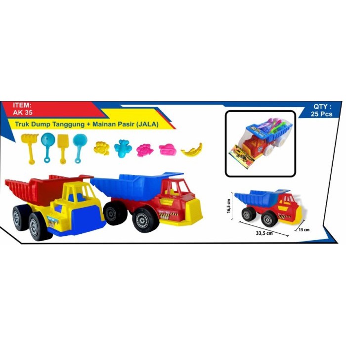 Truk Box Besar/Mainan Truk Konstruksi