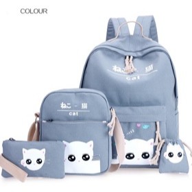 [LOKAL] DOMMO - D1122 TAS MISCAT Dari Jakarta Tas Ransel Backpack Tas Sekolah morymony-3