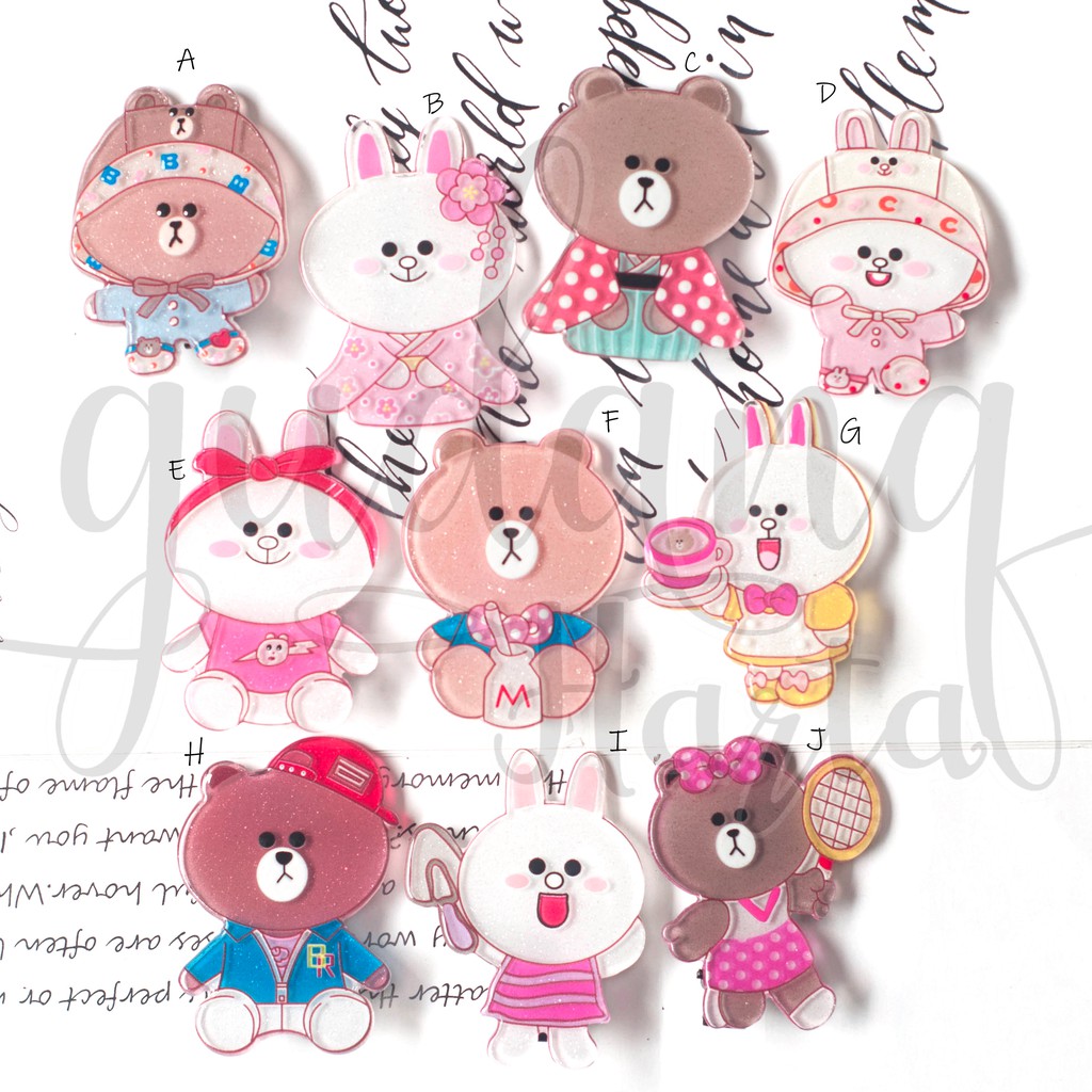 Jepit Rambut Anak Japan Style Bear Rabbit Kelinci Beruang Hairclip GH 201081