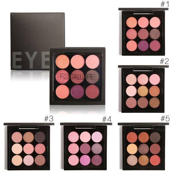 ❤ MEMEY ❤ FOCALLURE Nine Colors Eyeshadow Palette FA36