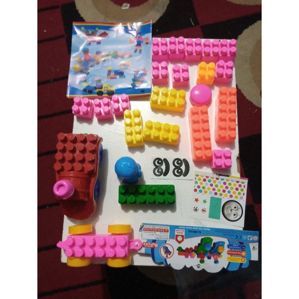 Lego kereta api anak stiker thomas