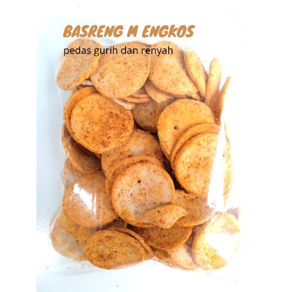 

TERLARIS Basreng Pedas Bulat mang engkos 250g