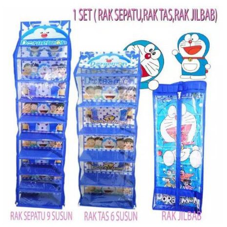 PAKET RAK TAS+RAK SEPATU+RAK JILBAB PAKET TERMURAH