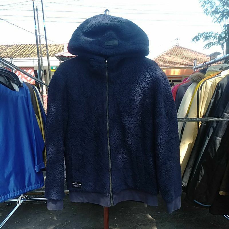 Zipper Hoodie K-Swiss court style serpa lembut