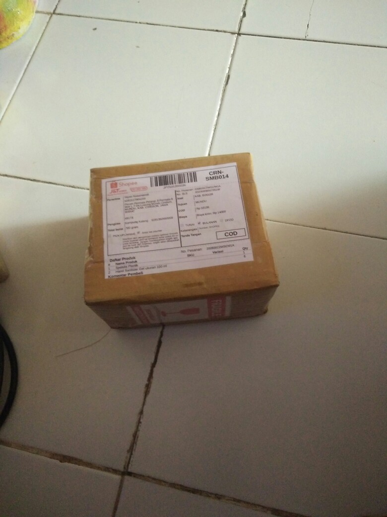 Hand Sanitizer Gel Ukuran 100 Ml