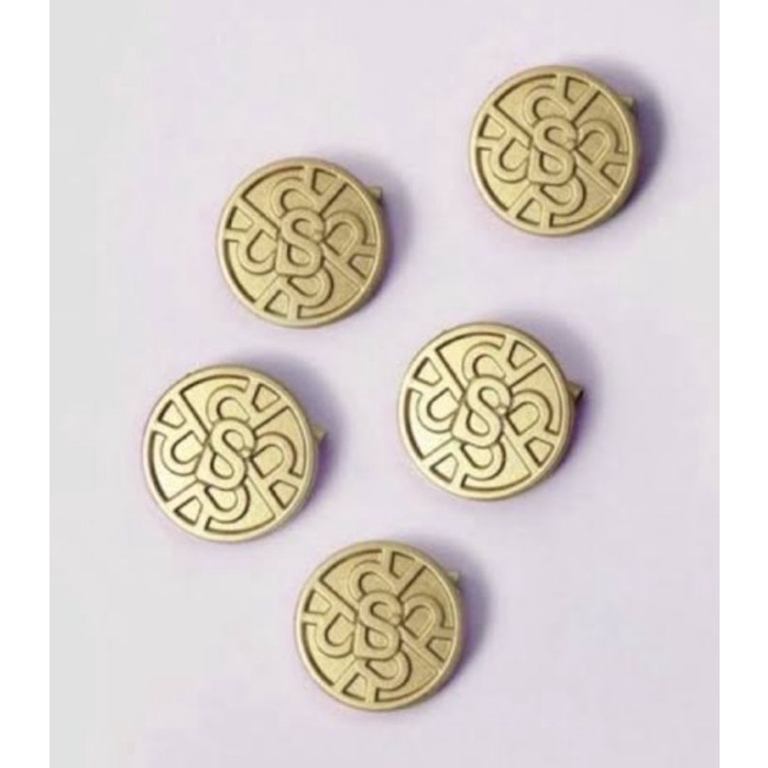 Bros Buttonscarves x Ria Miranda