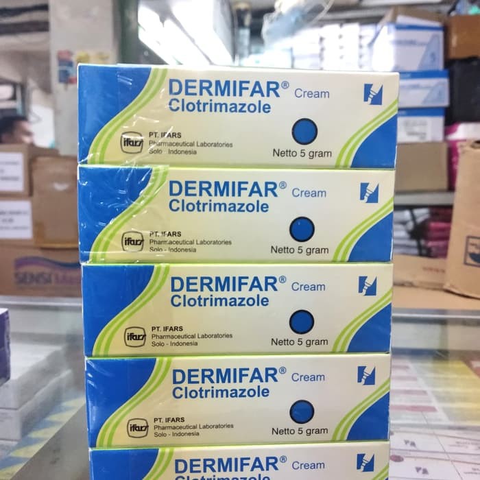 Dermifar clotrimazole cream 5GR - handokosusanto