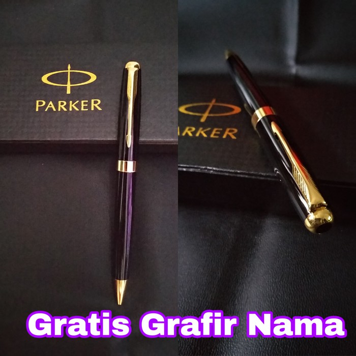 

STOK TERBATAS pulpen ballpoint parker sonnet gratis grafir nama bukan montblanc