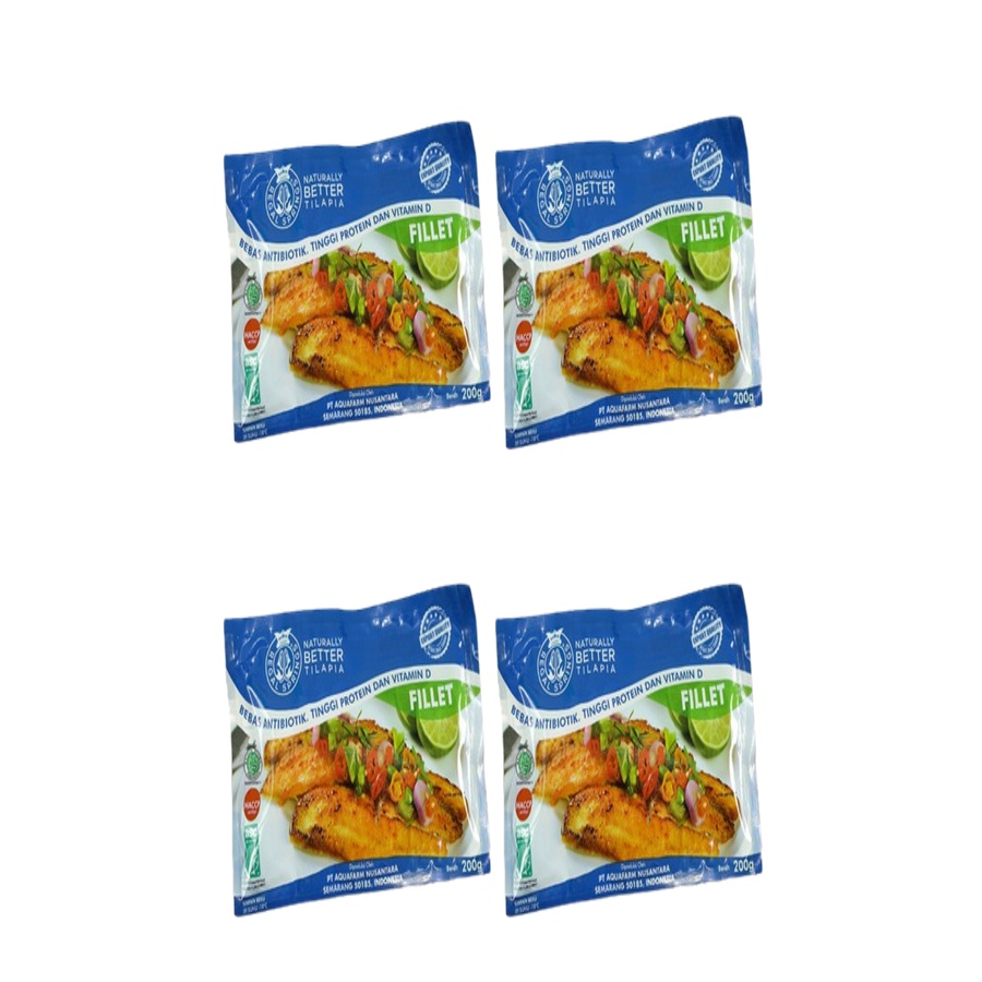 

Regal Springs Ikan Tilapia Fillet 200gr | Bundling 4