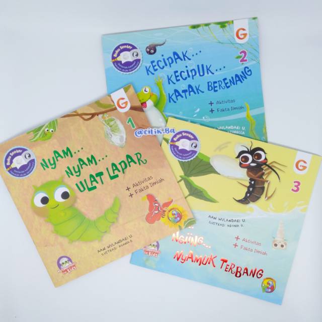 Cilikba - Buku Senter Metamorfosis Gema Insani Kids