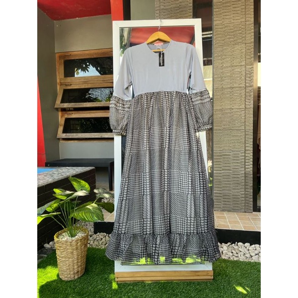 DRESS KOTAK BY BILQIS ZAFIRA