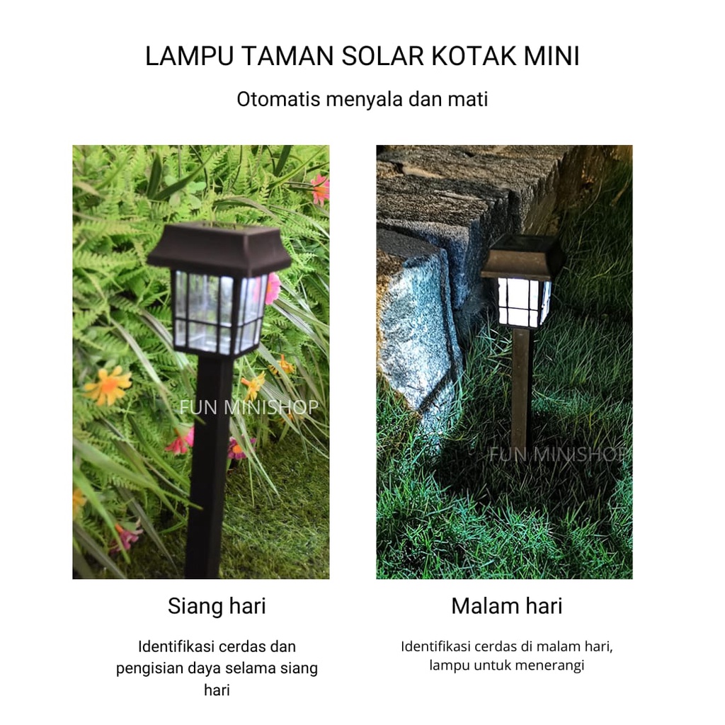 Lampu Taman Tenaga Surya lampu taman tancap outdoor lampu taman solar