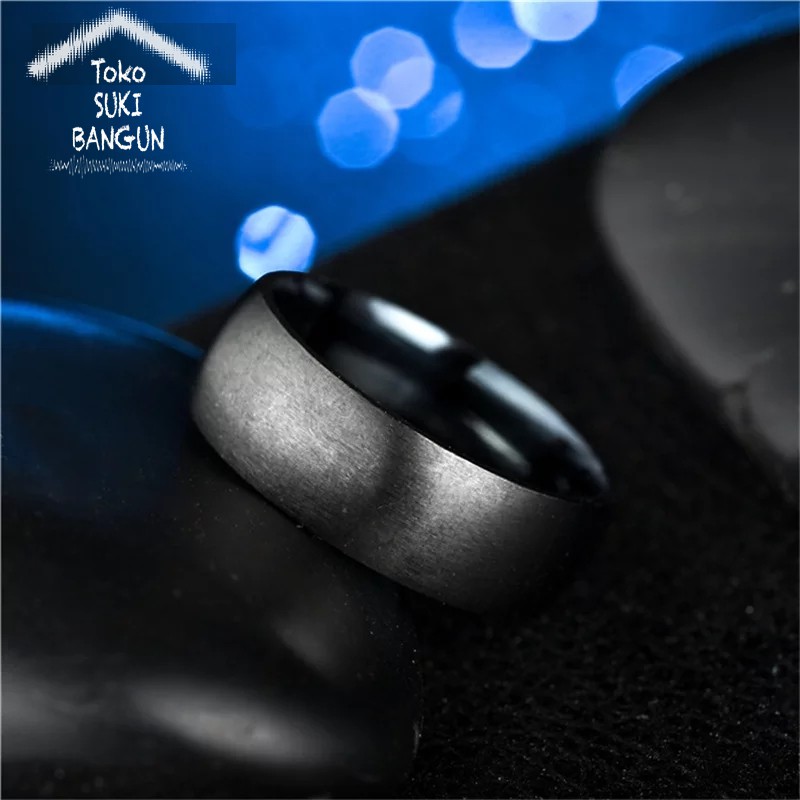 Ring Men / Cincin Pria Titanium Armor SURFACE Stainless Steel MR-003