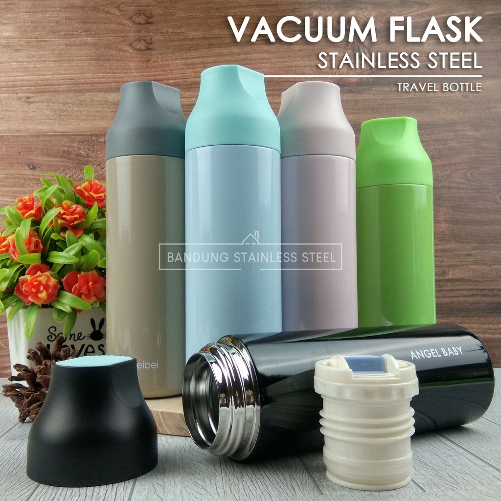 Termos air panas 350ml, vacumm flask tumbler bottle stainless btl-001