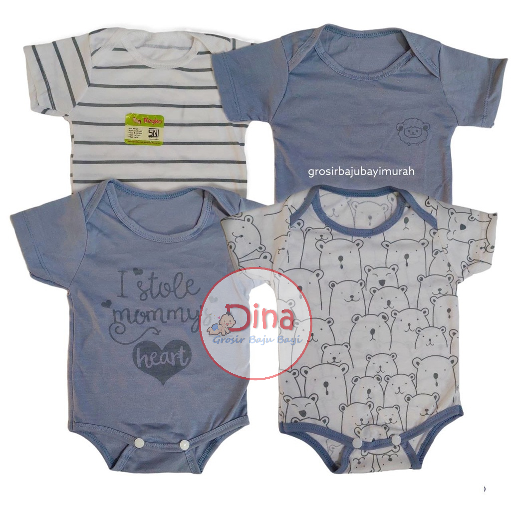 4 in 1  jumper bayi sweet heart (0-6 bulan)