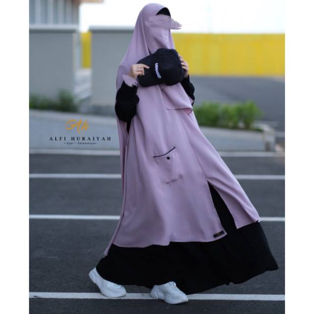 Ranti by Alfi huraiyah khimar long kardi French khimar agen sukabumi