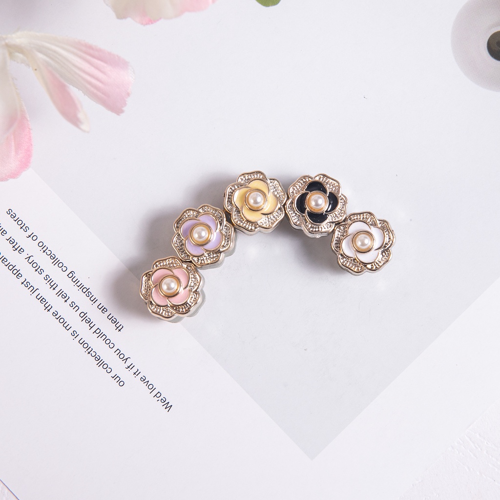 Bros Magnetik Aksen Mutiara Untuk Hijab Muslim