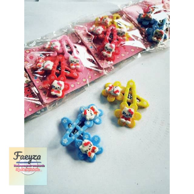 grosir  Jepit rambut tiptop mini 20 pcs (5set)