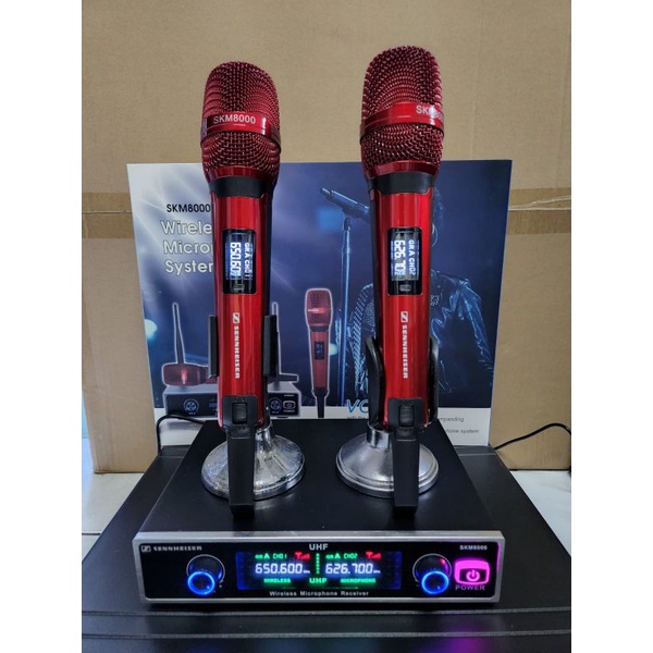 MIC WIRELESS SENNHEISER SKM8000 MICROPHONE VOCAL PROFESIONAL