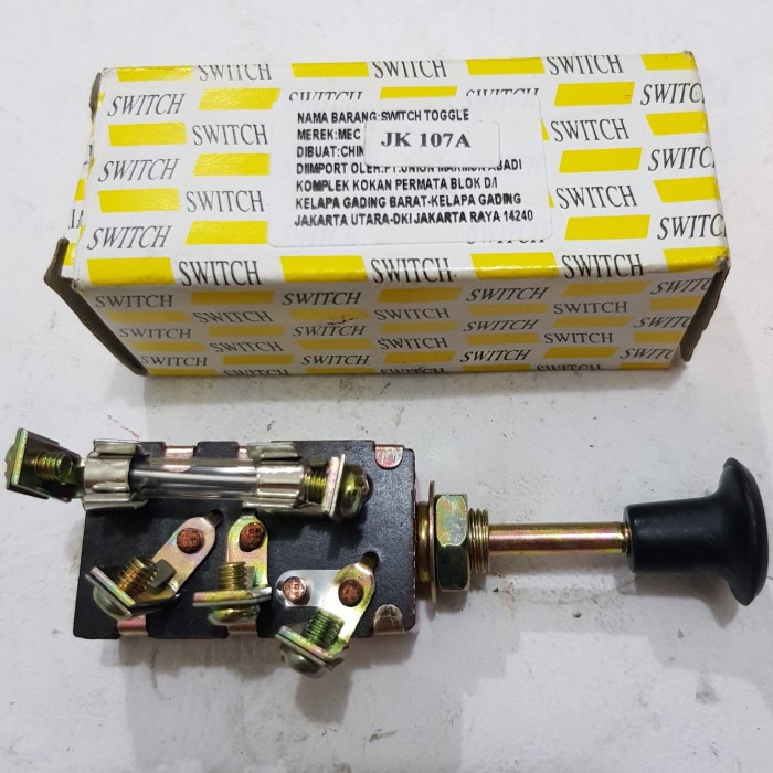 Saklar Lampu / Switch Saklar Lampu Mobil Universal 2x Tarik Switch