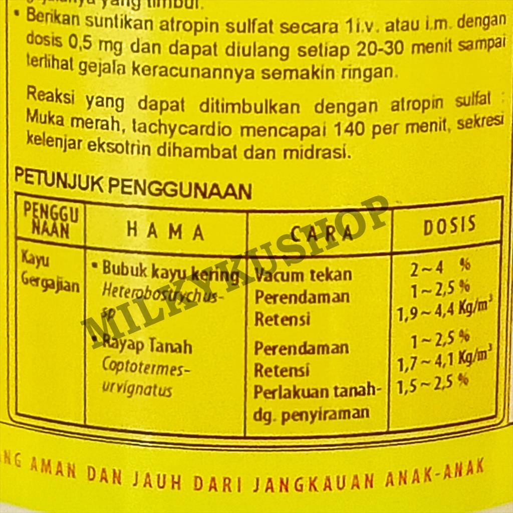 BASILEUM 505 EC 80 ML OBAT ANTI RAYAP