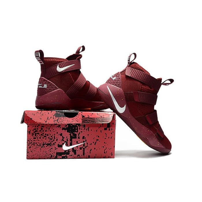 Nike Lebron James 11 RED Cav Cavaliers Perfect Kick PK Original